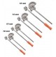 SET 4 PIEGATUBI PIEGA TUBI PER TUBI IN RAME E ALLUMINIO 10 12 14 16 mm