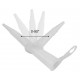SET 5 BECCUCCI UGELLI PER CARTUCCIA DI COLLA O SILICONE ORIENTABILI A 90 GRADI