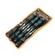 SET 7 CACCIAVITI CON MANICO BATTENTE IN ACCIAIO CHROME VANADIUM CALAMITATI 
