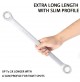 SET 8 CHIAVI AD OCCHIO EXTRA LUNGHE PROFILO INTERNO MULTIGRIP A 12 PUNTI 6-24 mm