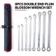 SET 8 CHIAVI AD OCCHIO EXTRA LUNGHE PROFILO INTERNO MULTIGRIP A 12 PUNTI 6-24 mm