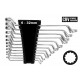 SET CHIAVI POLIGONALI 12 PEZZI 6-32 mm IN ACCIAIO CHROME VANADIUM + RACCOGLITORE