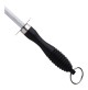 SET COLTELLO DA PROSCIUTTO 25 cm + ACCIAINO AFFILATORE IN ACCIAIO INOX 20 cm