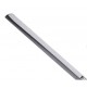 SET COLTELLO DA PROSCIUTTO 25 cm + ACCIAINO AFFILATORE IN ACCIAIO INOX 20 cm