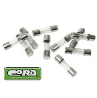 SET DI 10 FUSIBILI A CILINDRO IN VETRO 5 -- 20A  