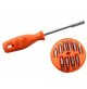 SET DI CACCIAVITI IN ACCIAIO FORGIATO 6 PEZZI + KIT 10 INSERTI TAGLIO E CROCE