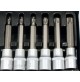 SET DI CHIAVI A BUSSOLA TORX MASCHIO 18 PEZZI IN ACCIAIO CHROME VANADIUM 1/2-1/4