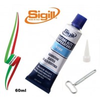 SILICONE PER ALTA TEMPERATURA 350° COLORE NERO 60 ml 