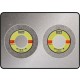 SMERIGLIATRICE DA BANCO 250 WATT A DOPPIA MOLA DA 150 mm GRANA 36/60 