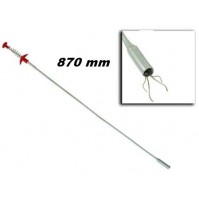 SONDA FLESSIBILE CON PINZA  RECUPERA OGGETTI 870 mm
