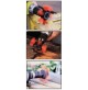 SPAZZOLA DA 100 mm IN FILI DI NYLON ABRASIVI CON ATTACCO DA 1/4 