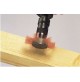 SPAZZOLA DA 100 mm IN FILI DI NYLON ABRASIVI CON ATTACCO DA 1/4 