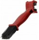 SPAZZOLA PULISCI CATENA DOPPIO USO PER MOTO E BICICLETTA LUNGHEZZA 250 mm