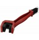 SPAZZOLA PULISCI CATENA DOPPIO USO PER MOTO E BICICLETTA LUNGHEZZA 250 mm
