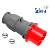 SPINA VOLANTE INDUSTRIALE TRIFASE MASCHIO CEE 4 POLI (3P+T) 16A PROT. IP44