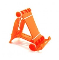 STAND SUPPORTO DA TAVOLO UNIVERSALE PER TABLET IPAD SAMSUNG ACER ECC...ROSSO