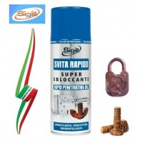 SUPER SBLOCCANTE E LUBRIFICANTE SPRAY PROTETTIVO IDROREPELLENTE 400ml 