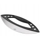 TAGLIA PIZZA A MEZZALUNA E TRITA ERBE LAMA IN ACCIAIO INOX CM 28.5 