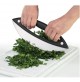 TAGLIA PIZZA A MEZZALUNA E TRITA ERBE LAMA IN ACCIAIO INOX CM 28.5 