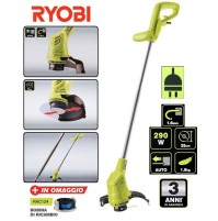TAGLIABORDI SBORDATORE ELETTRICO A FILO 290 WATT DIAMETRO DI TAGLIO 25 Cm RYOBI