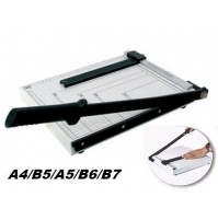 TAGLIERINA CUTTER A LAMA FORMATO A4 DA SCRIVANIA PER CARTA FOGLI IN METALLO