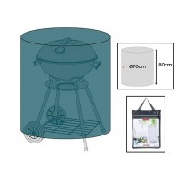 TELO PROTETTIVO MULTIUSO CILINDRICO IN PVC PER BARBECUE TONDO DIAMETRO MAX 70cm 