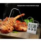 TERMOMETRO E TIMER DIGITALE A SONDA X CARNI PROGRAMMABILE - FORNO E BARBECUE 