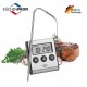 TERMOMETRO TIMER DIGITALE A SONDA X CARNE ARROSTI  FORNO E BARBECUE 