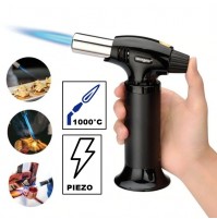 TORCIA DA CUCINA PROFES. A GAS RICARICABILE ACC. ELETTRONICA X CREME BRULEE BBQ