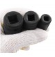 TRIS DI ADATTATORI X BUSSOLE AD IMPATTO MASCHIO FEMMINA DA 1/4-3/8-1/2 SNODABILE