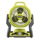 VENTILATORE PORTATILE A BATTERIA 18V - 2.0 & 4.0Ah - 930-1900 giri/min RYOBI