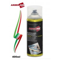 VERNICE PLASTIFICANTE SPRAY FLESSIBILE PROTETTIVA TRASPARENTE 400ml AMBRO-SOL