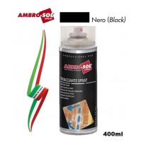 VERNICE TRACCIANTE MARKER SPRAY CON VALVOLA A 90° NERO 400ml 